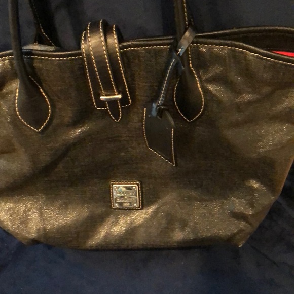 Vintage Dooney&Bourke black patent leather bag - Picture 2 of 8